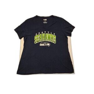 NFL Team Apparel Womens XL Tee Shirt Seattle Sea Hawks